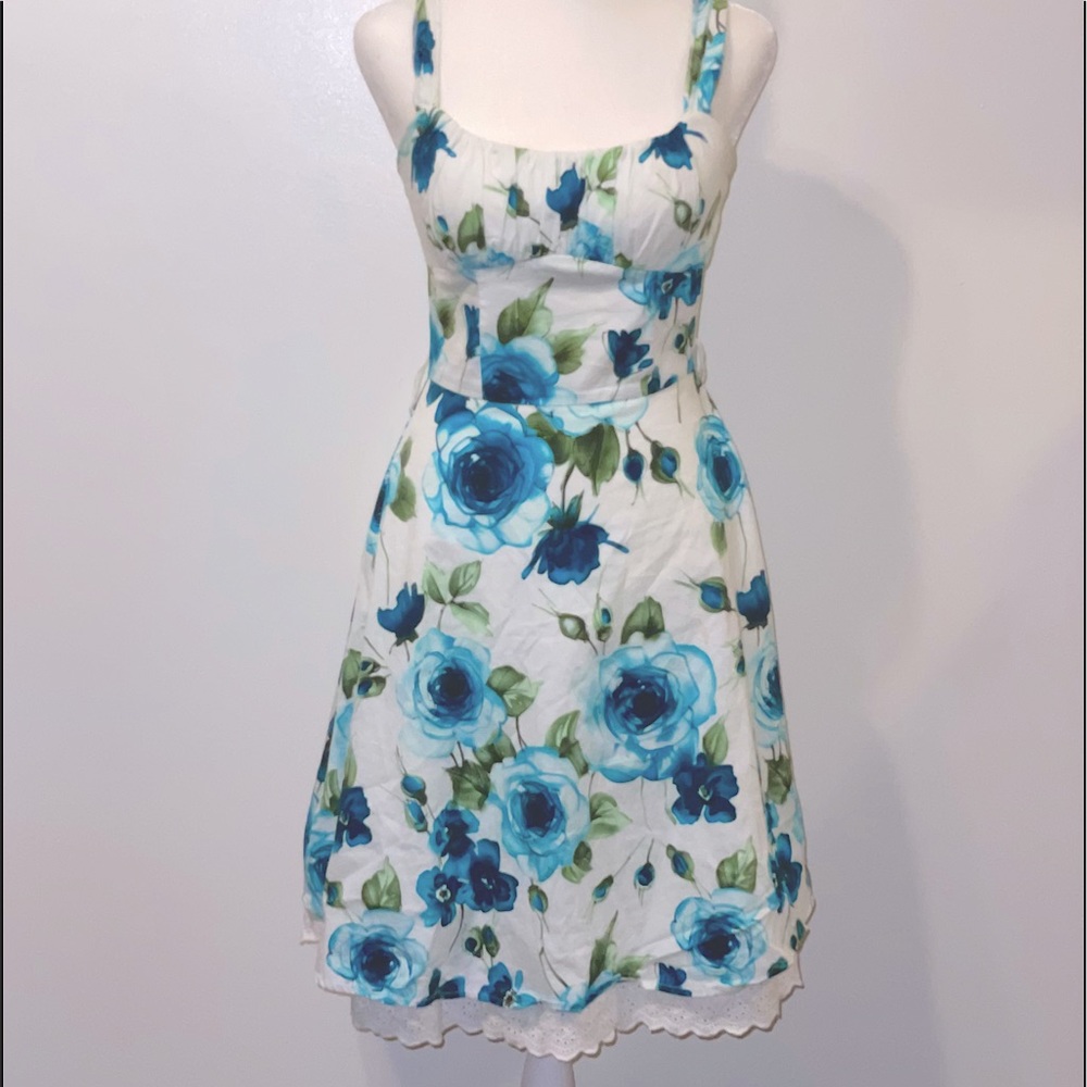 1950s Floral Dress